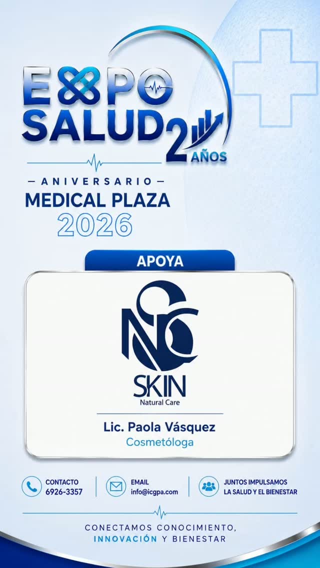 ¡Gracias, Skin Natural Care, por ser parte de Expo Salud 2026! Gracias @skinnaturalcare por sumarse como apoyo en esta c
