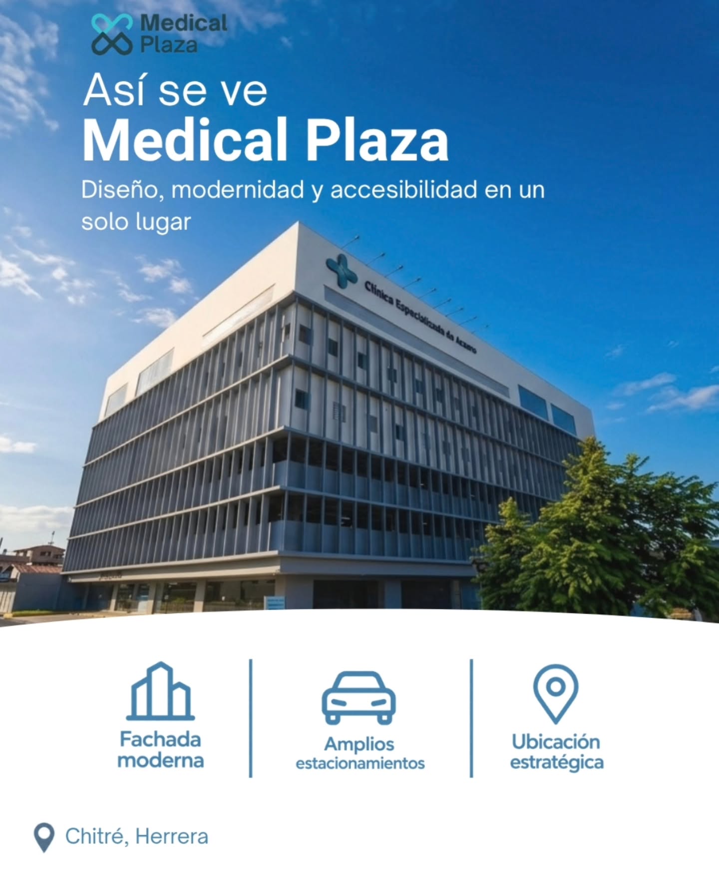 Más que un edificio, un espacio para crecer. Con una imagen moderna, amplios estacionamientos y una ubicación estratégic
